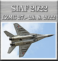 Medzinárodné letecké dni - Slovak International Air Fest. SIAF 2022 27.-28.9.2022