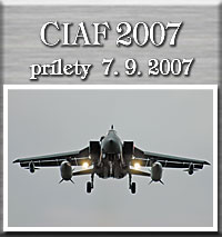 CIAF 2007 - Prílety 7.9.2007