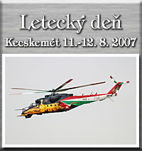 Letecký deň - Kecskemét 11.-12.8 2007