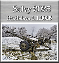 Novoročné salvy 1.1.2025 - Bratislava